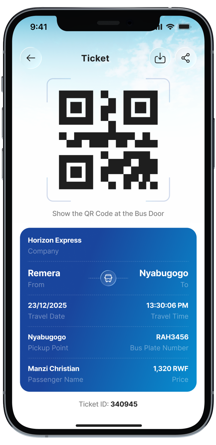 Tap&Go screen 3