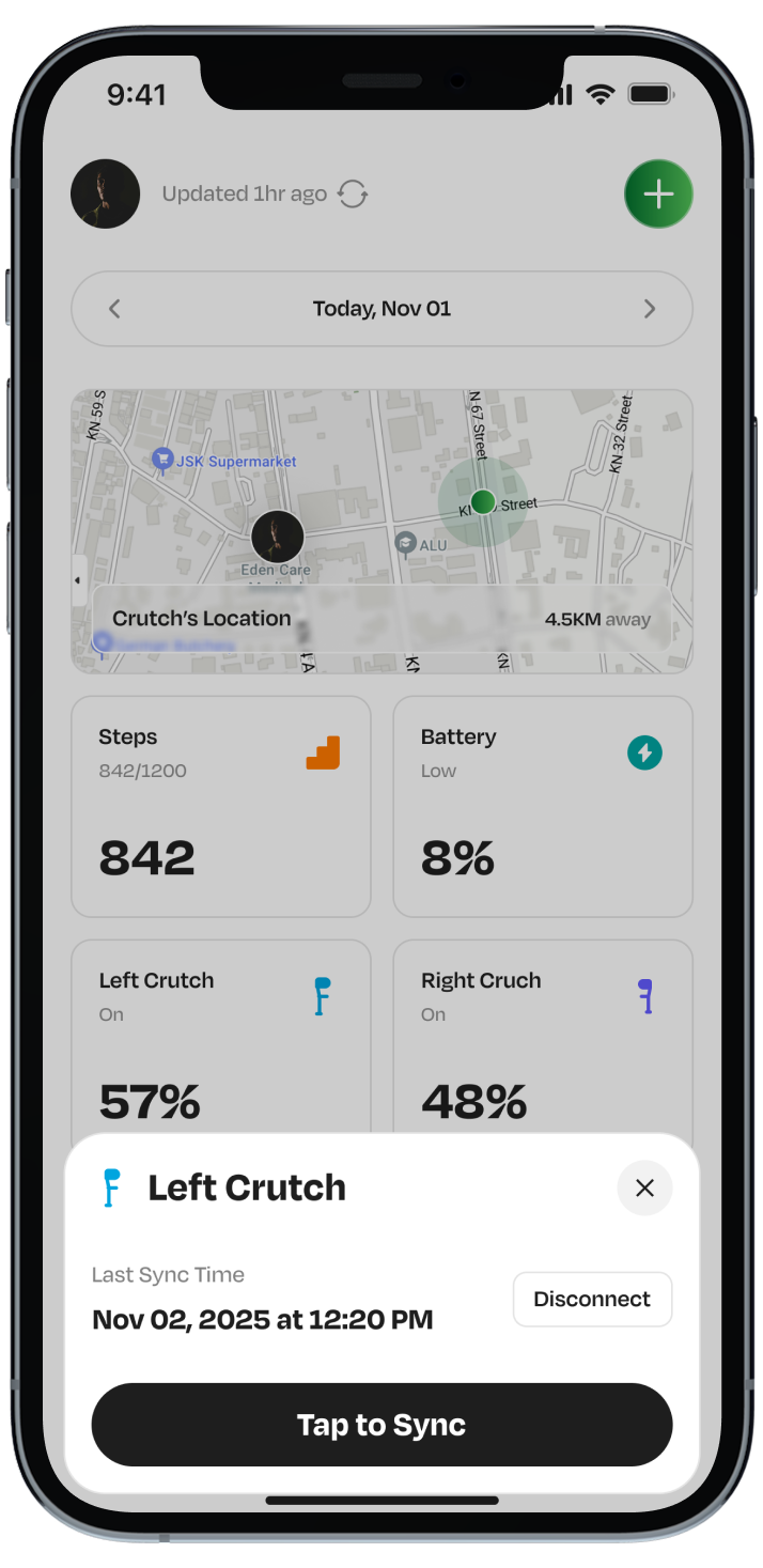 App screen – 2P