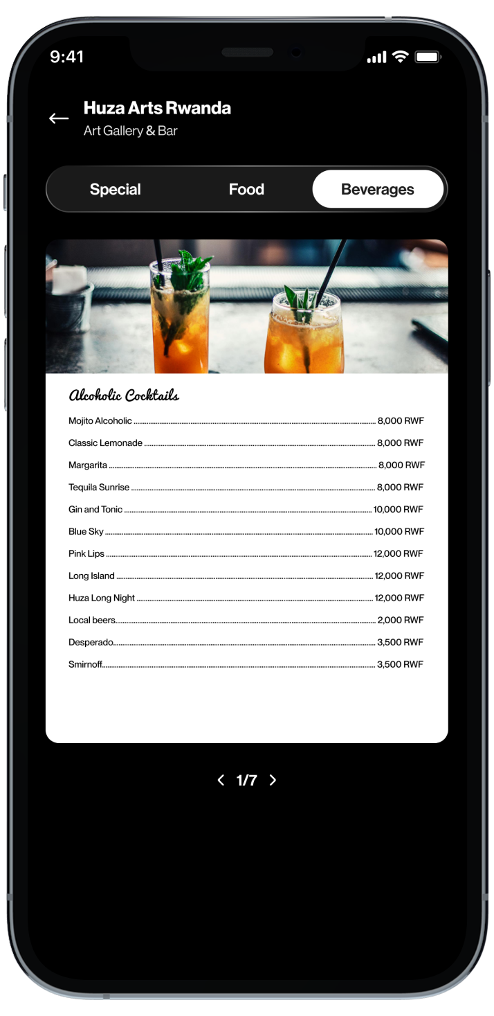 App screen – 2Q